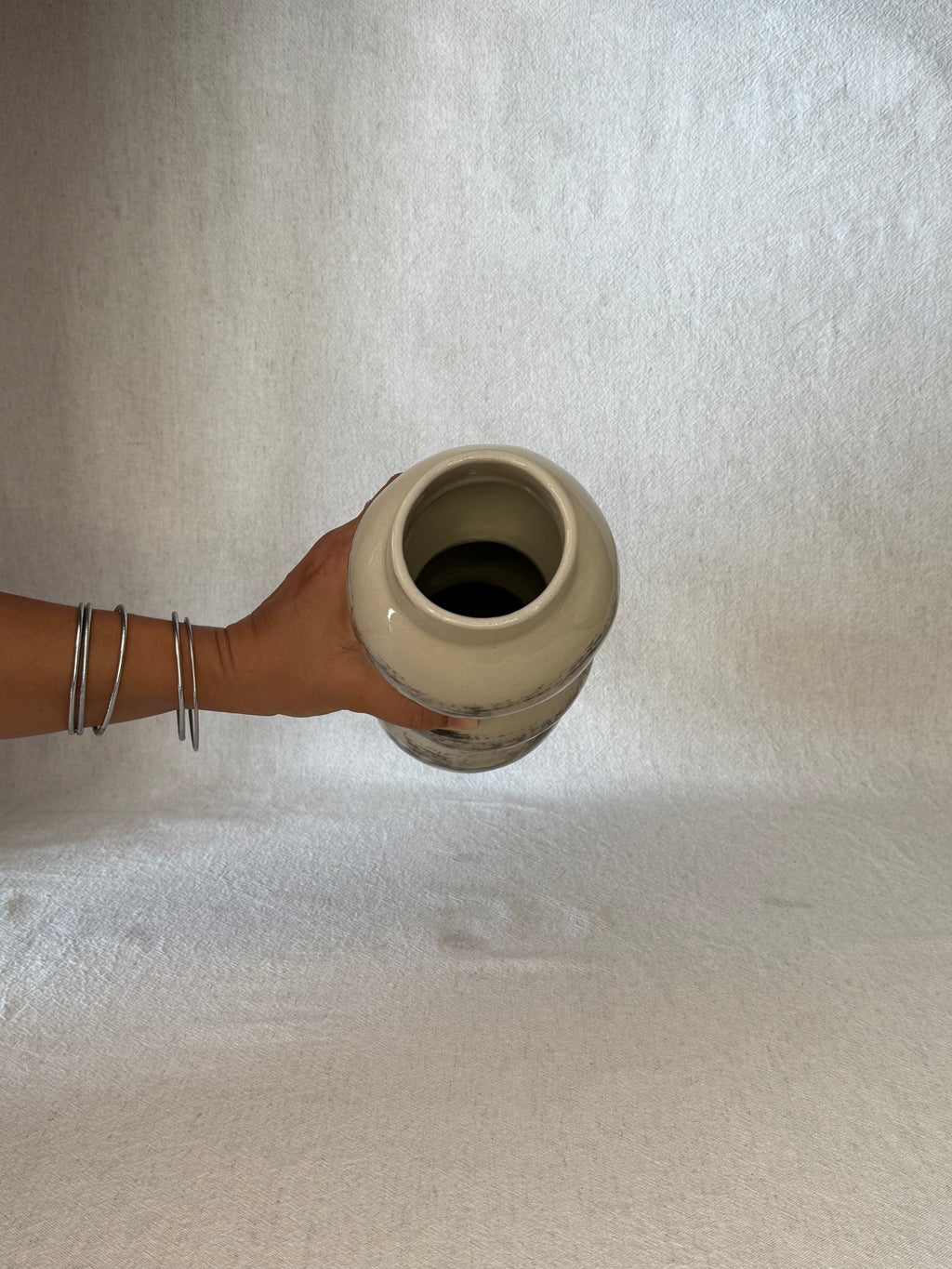 Vase bulles céramique artisanale