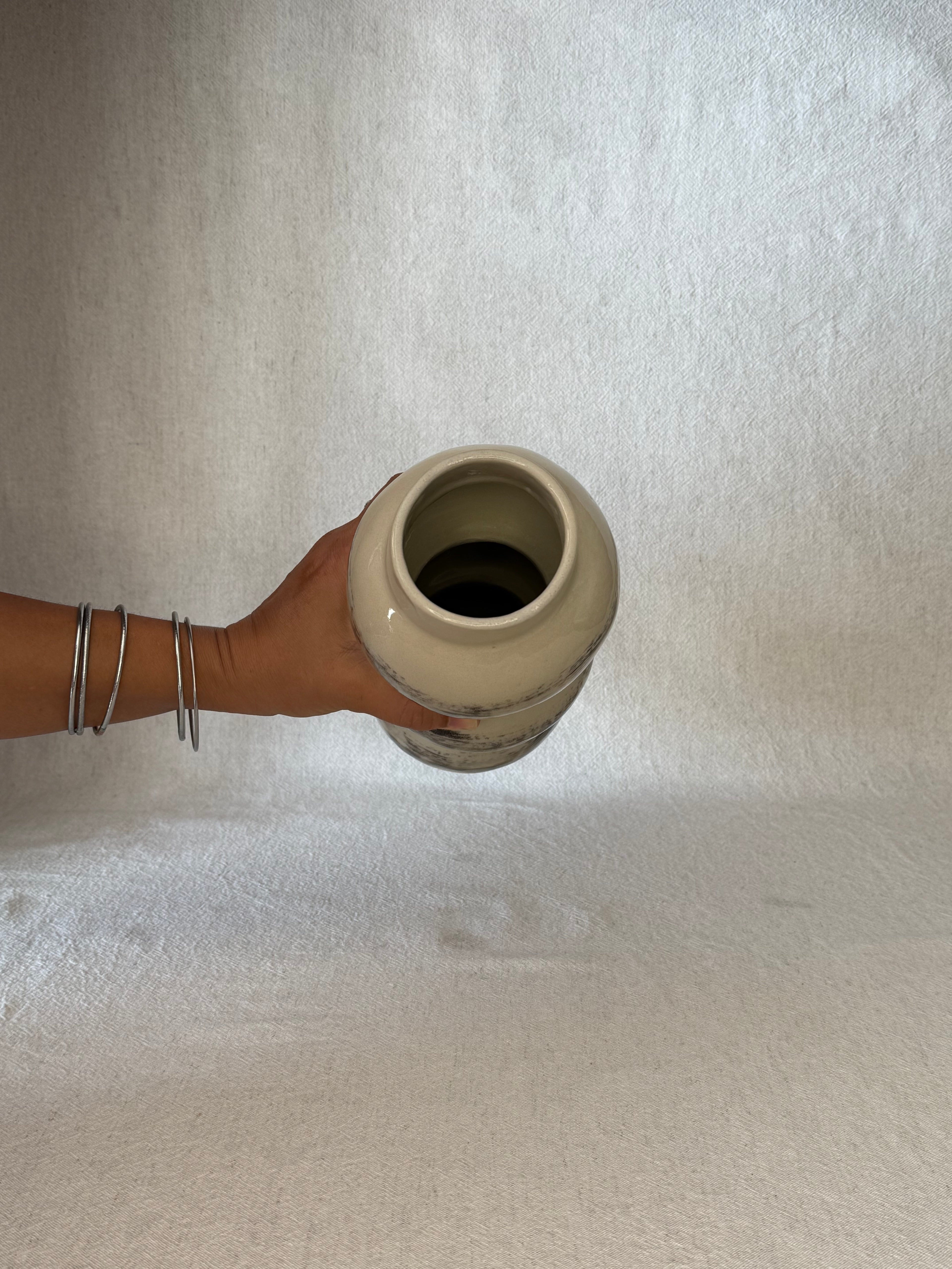 Vase bulles céramique artisanale