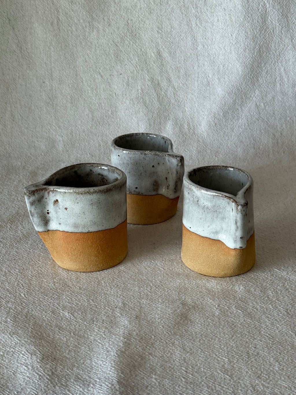 Tasse terracotta (émail gris)