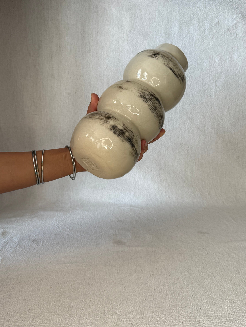 Vase bulles céramique artisanale