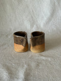 Terracotta mug (brown enamel)