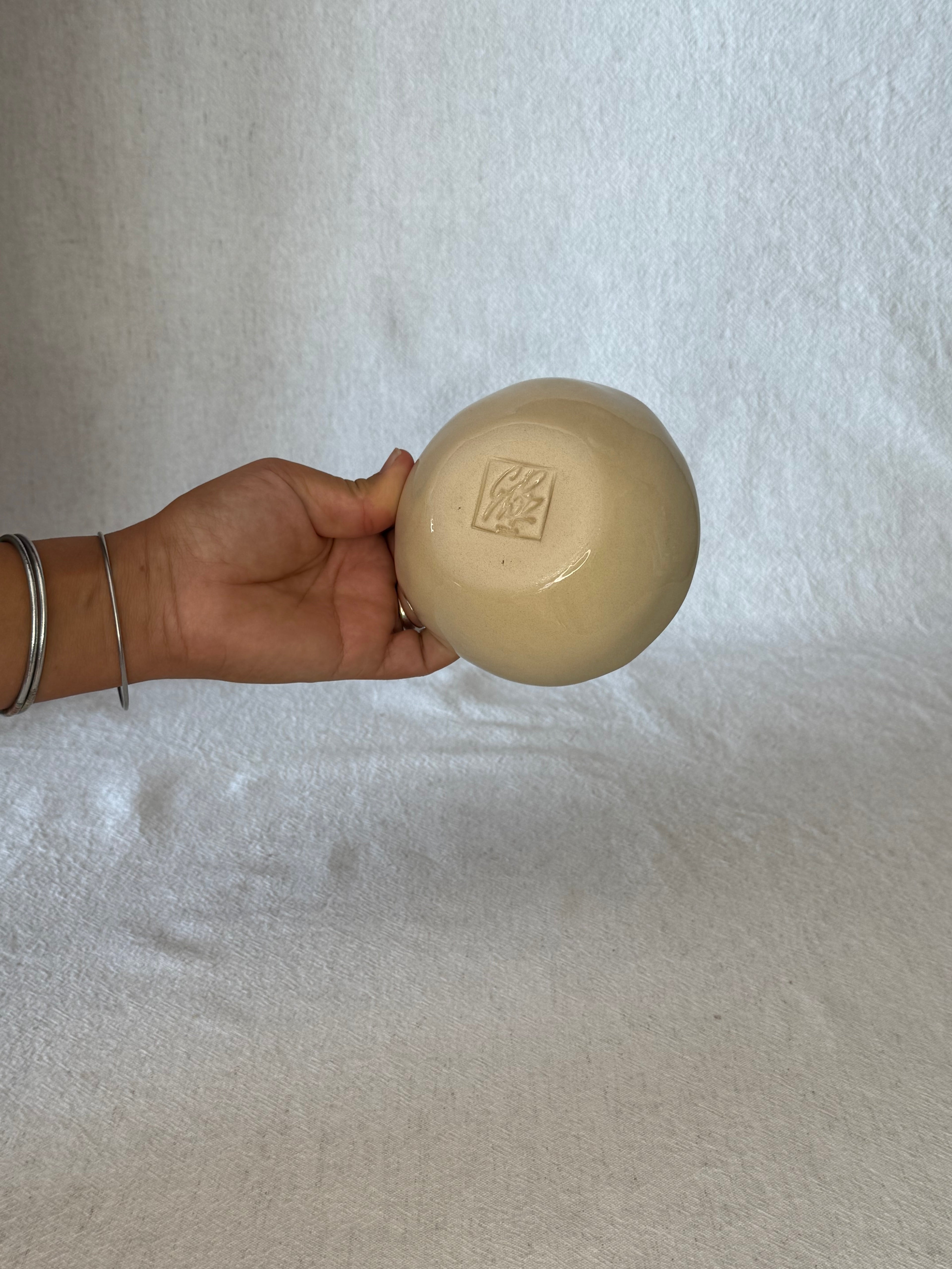 Coupelle en céramique artisanale